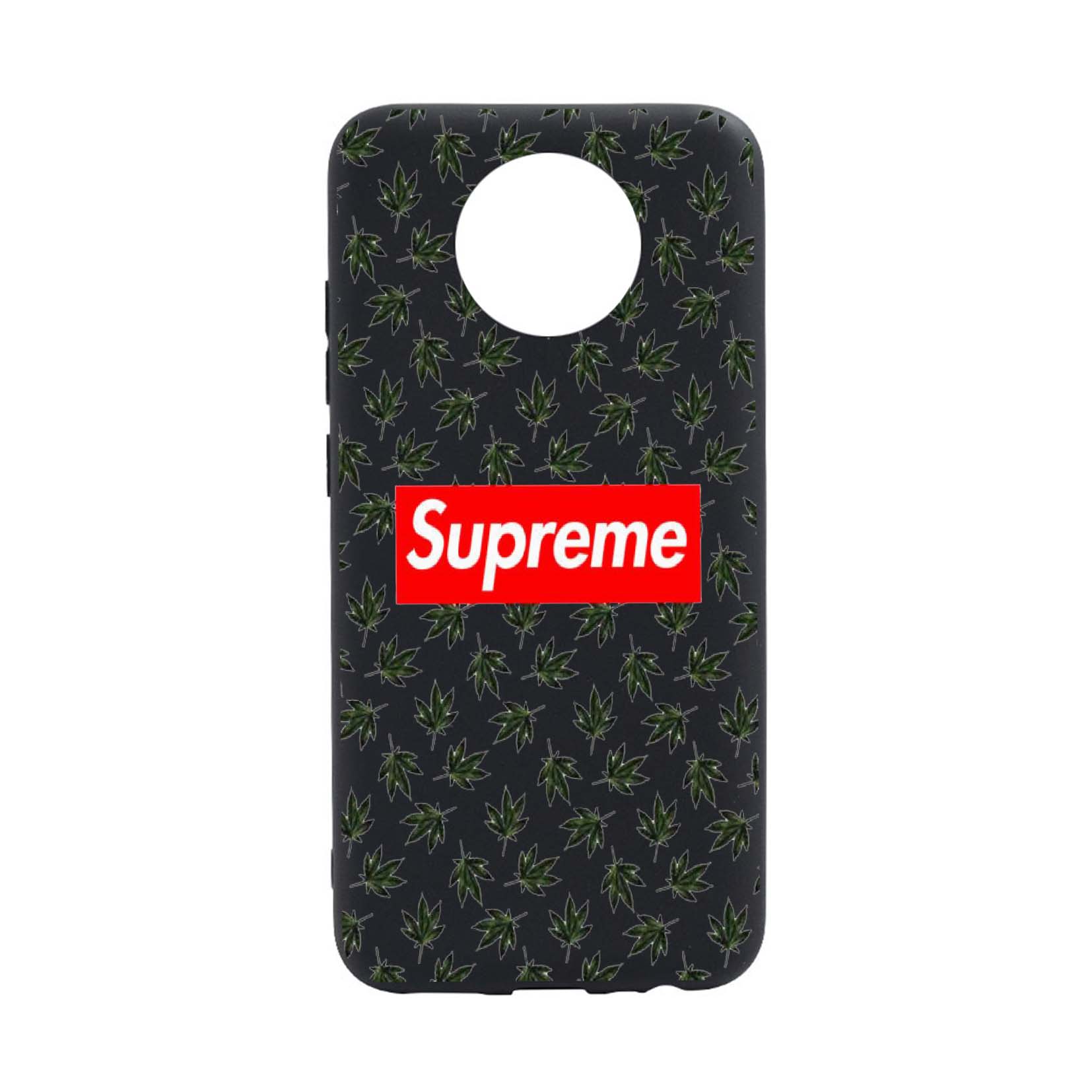 Husa Silicon Supreme, Cannabis, compatibila cu Nokia G20, rezistenta la uzura, anti-alunecare, B263