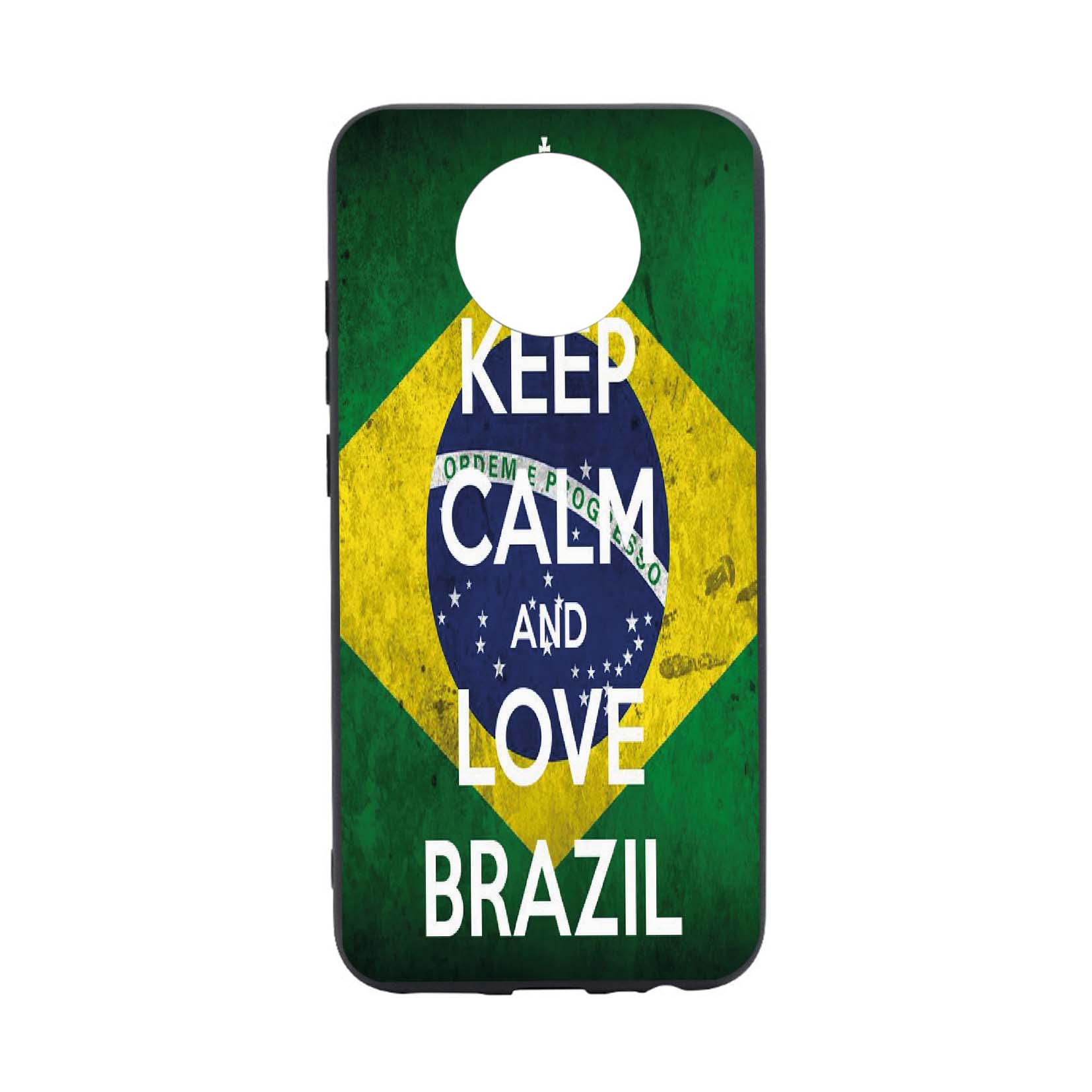 Husa Silicon Football, Brazil, compatibila cu Nokia G20, rezistenta la uzura, anti-alunecare, B232