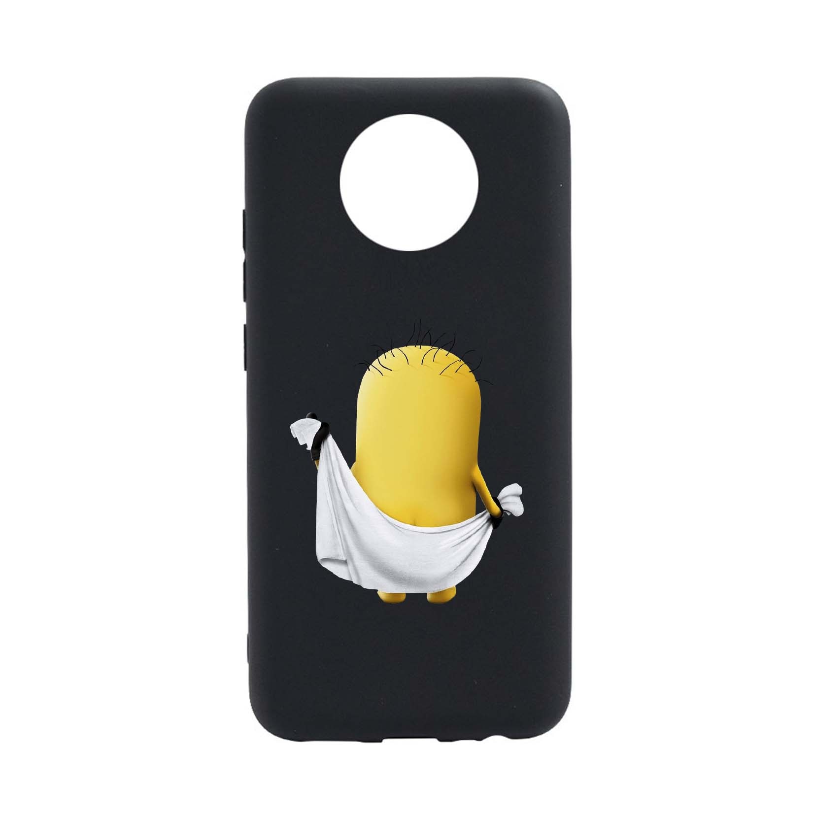 Husa Silicon Cartoon, Minion, compatibila cu Nokia G10, rezistenta la uzura, anti-alunecare, B219