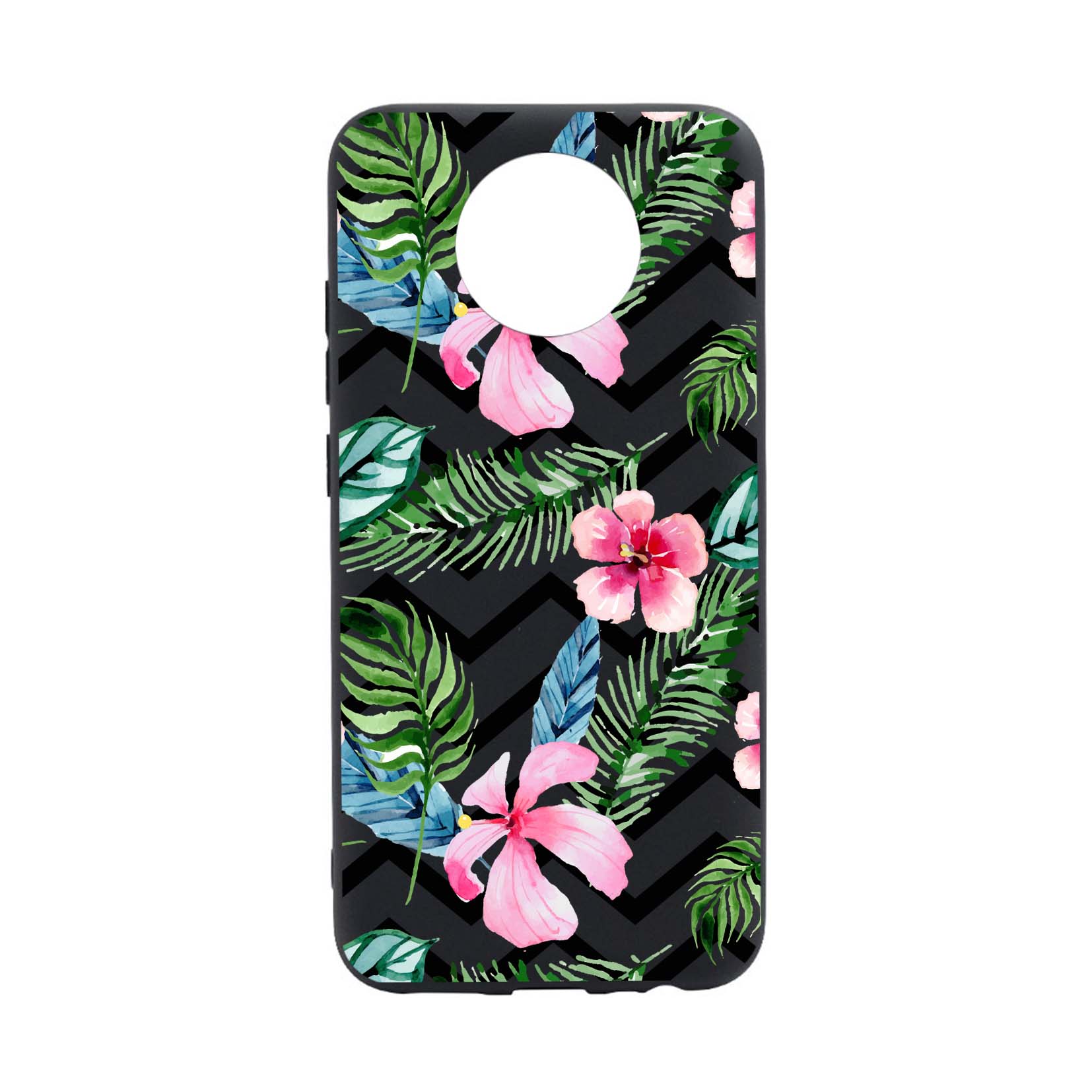 Husa Silicon Compatibila Cu Nokia G20, Tropical, rezistenta la uzura, anti-alunecare, B49