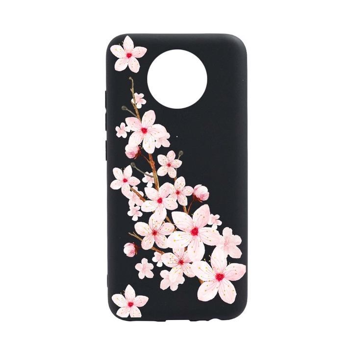 Силиконов калъф Unique за Honor Magic4 Lite, Spring Flower, Silicon Black, B 62