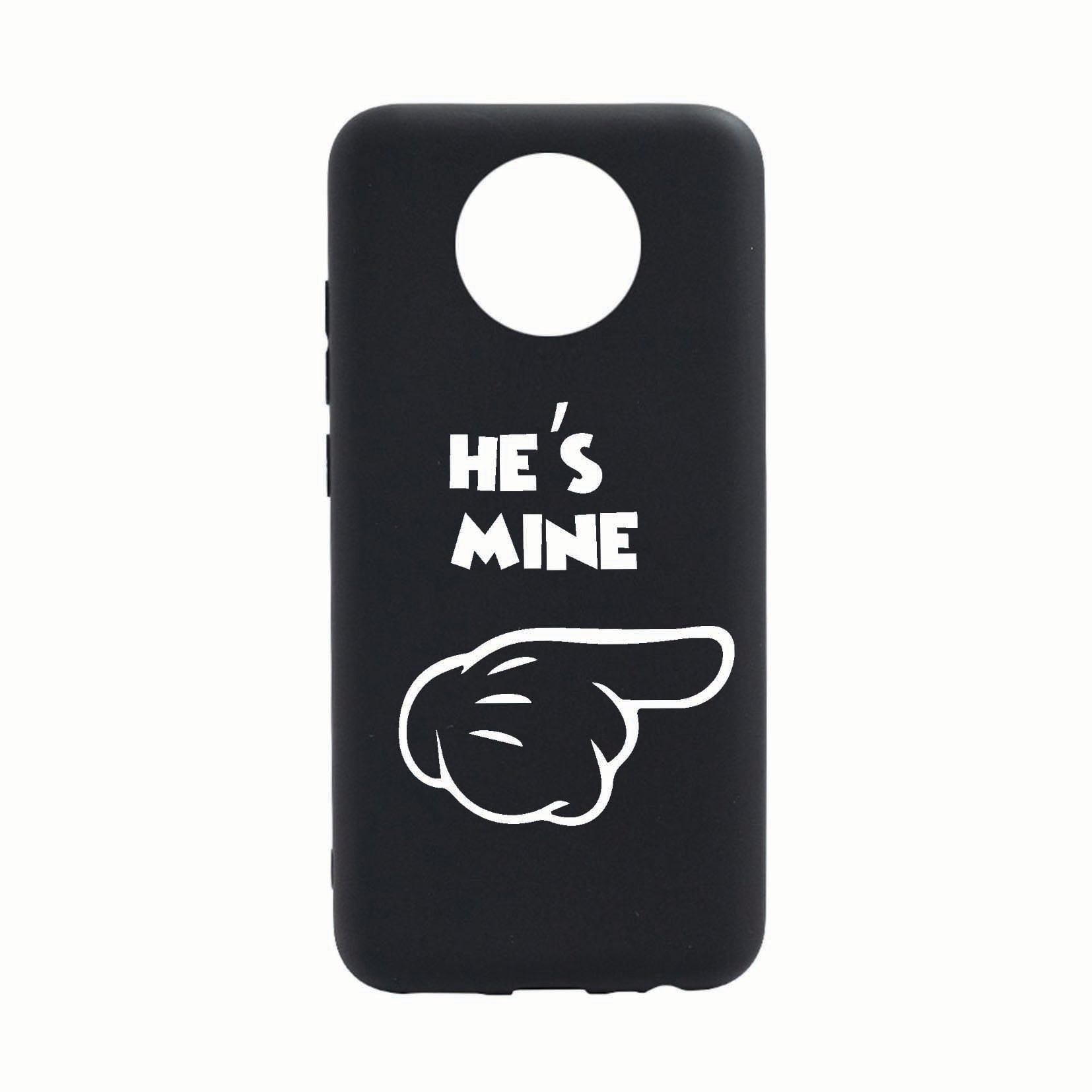 Husa Silicon Compatibila Cu Nokia G20, He's Mine, rezistenta la uzura, anti-alunecare, B105