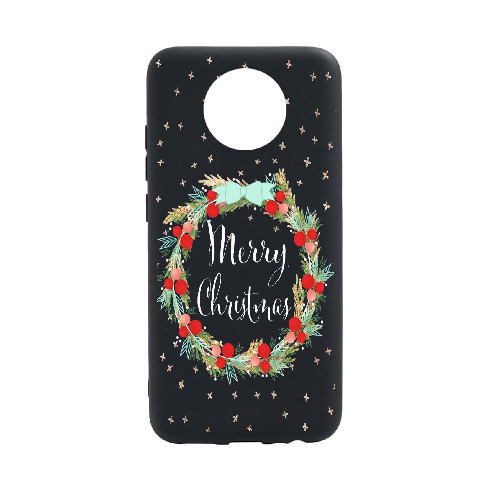 Husa Silicon Xmas, compatibila cu Nokia G50, rezistenta la uzura, anti-alunecare, B312