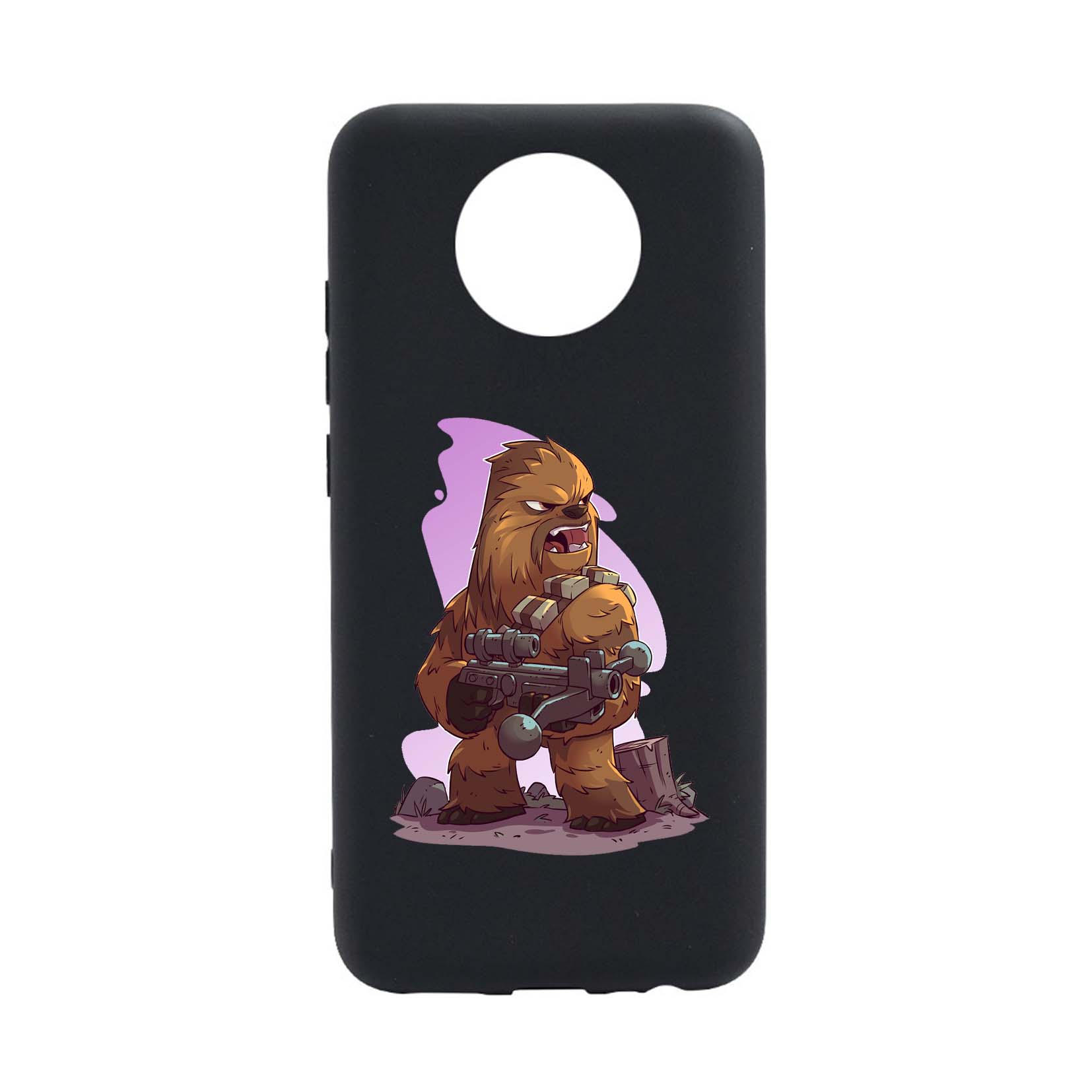 Husa Silicon Star Wars Chewbacca, compatibila cu Nokia G50, rezistenta la uzura, anti-alunecare, B401