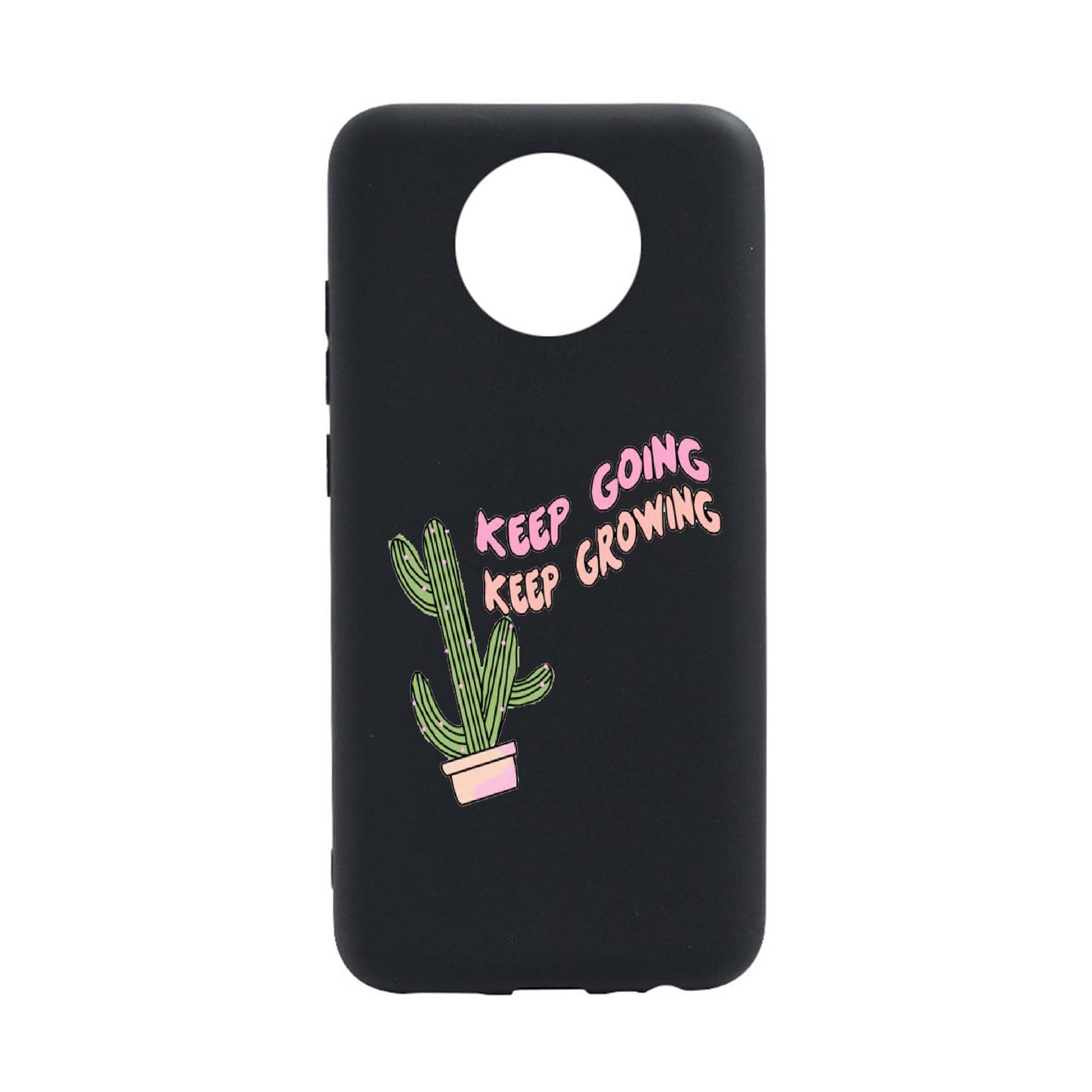 Husa Silicon Keep Going, compatibila cu Nokia G20, rezistenta la uzura, anti-alunecare, B482