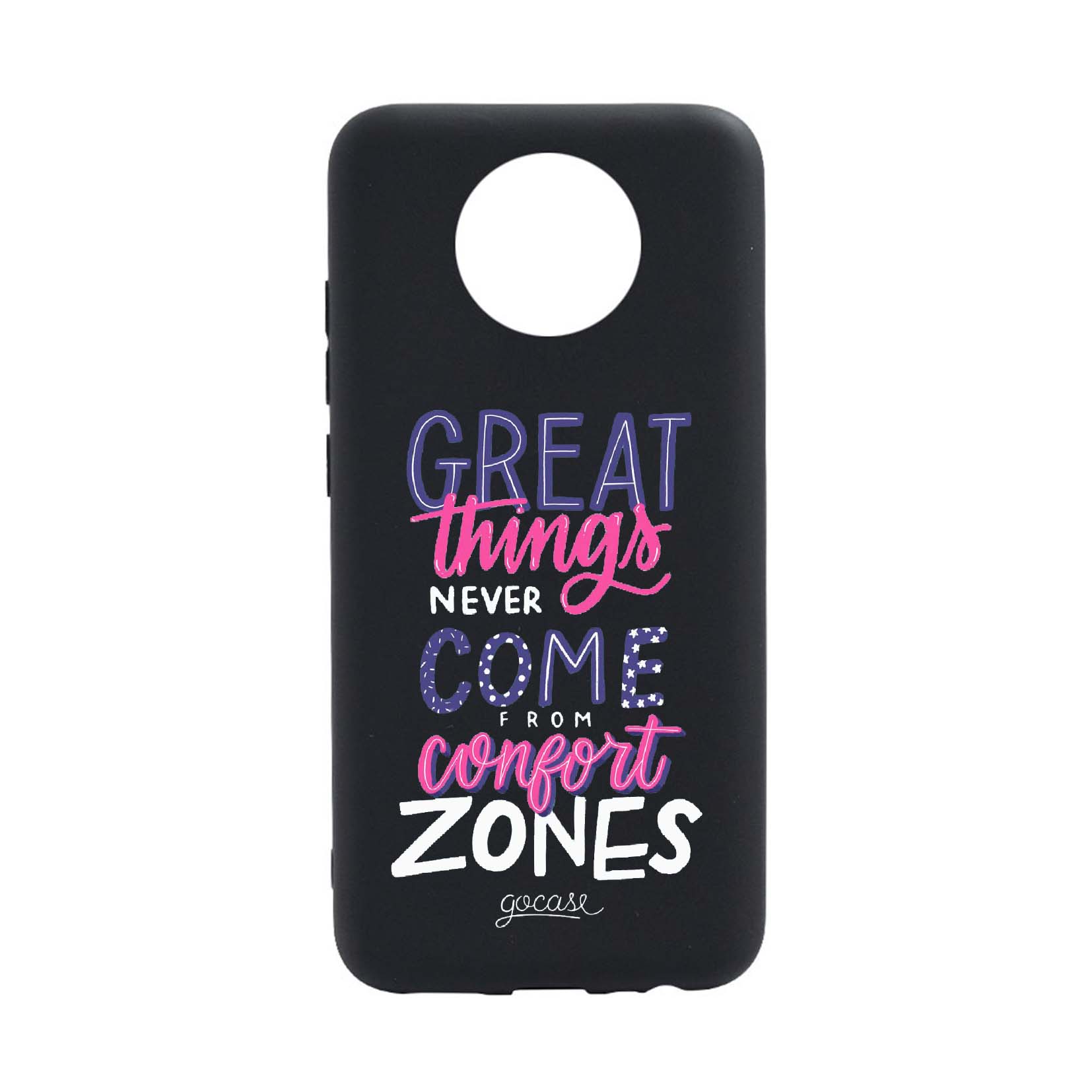 Husa Silicon Great Things, compatibila cu Nokia C10, rezistenta la uzura, anti-alunecare, B486