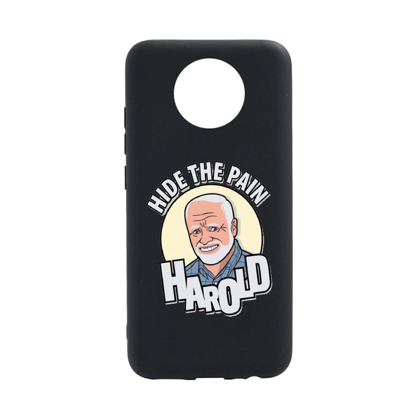 Husa Silicon Meme - Harold, compatibila cu Nokia G20, rezistenta la uzura, anti-alunecare, B662