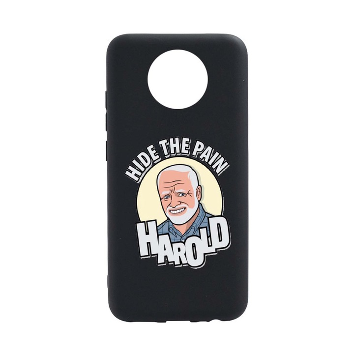 Силиконов калъф Meme - Harold, съвместим с Nokia C10, устойчив на износване, против плъзгане, B662