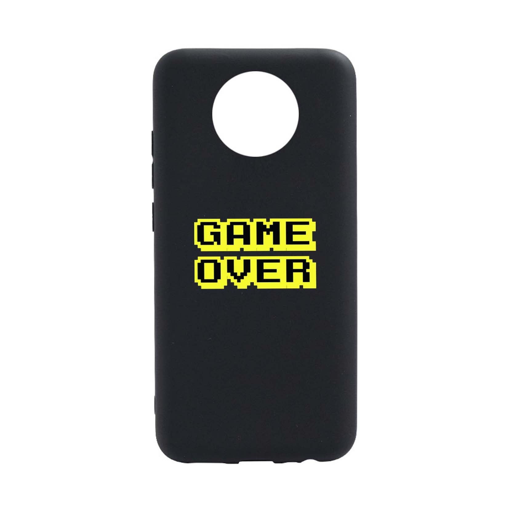 Husa Silicon Game Over, compatibila cu Nokia G20, rezistenta la uzura, anti-alunecare, B671