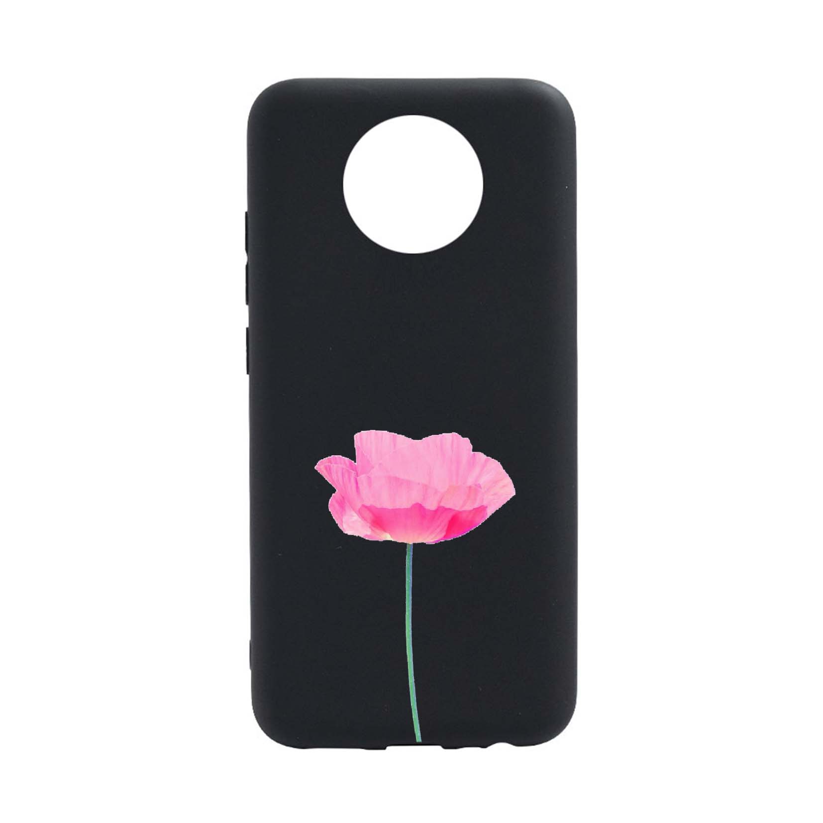 Husa Silicon Rose - Pastel colors, compatibila cu Nokia G20, rezistenta la uzura, anti-alunecare, B693