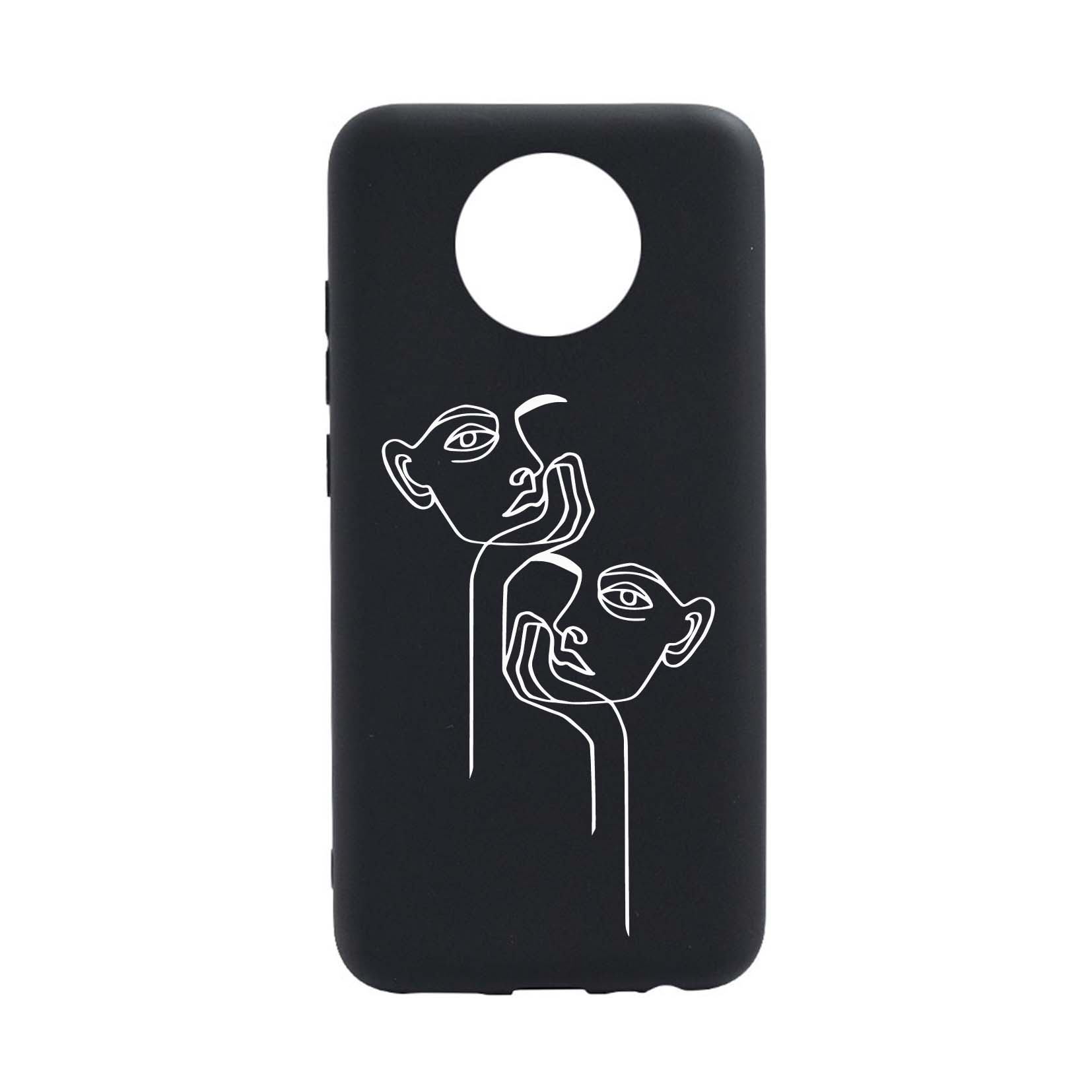 Husa Silicon Compatibila cu Nokia G50, Boring, rezistenta la uzura, anti-alunecare, B737