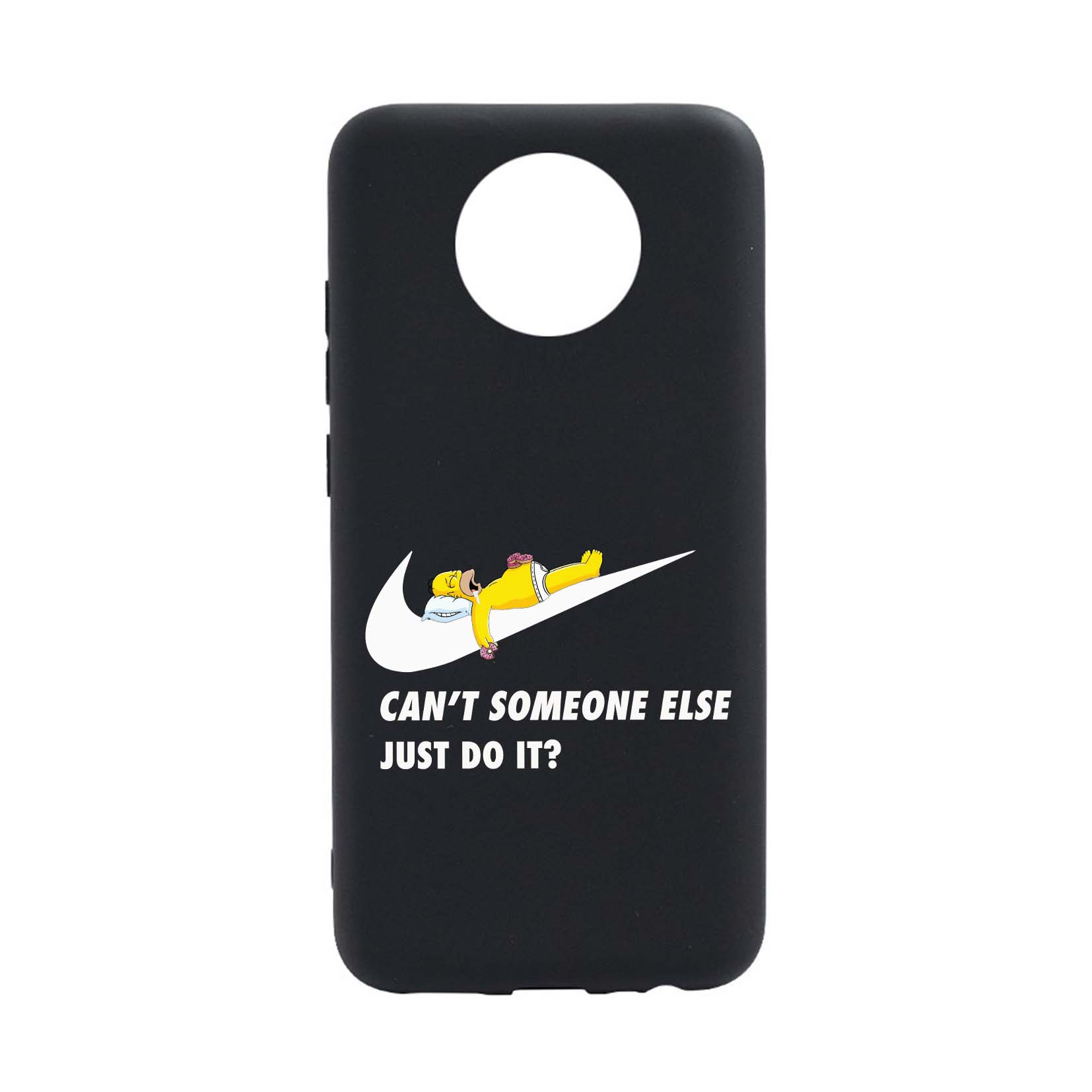 Husa Silicon Compatibila cu Nokia G10, Simpson Just Do It, rezistenta la uzura, anti-alunecare, B751