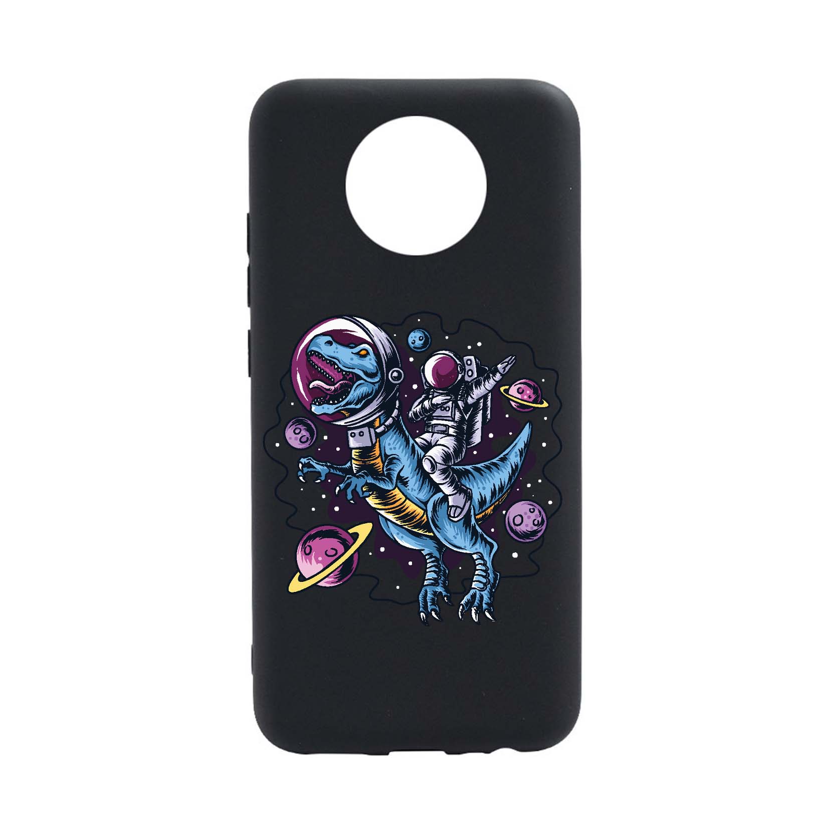 Husa Silicon Compatibila cu Nokia G10, Astronaut Ride, rezistenta la uzura, anti-alunecare, B772