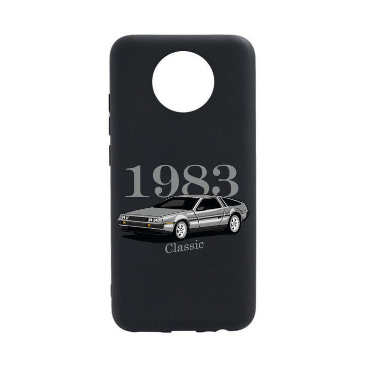 Силиконов калъф Unique за Nokia 5.4, Classic Car, Black, B 813