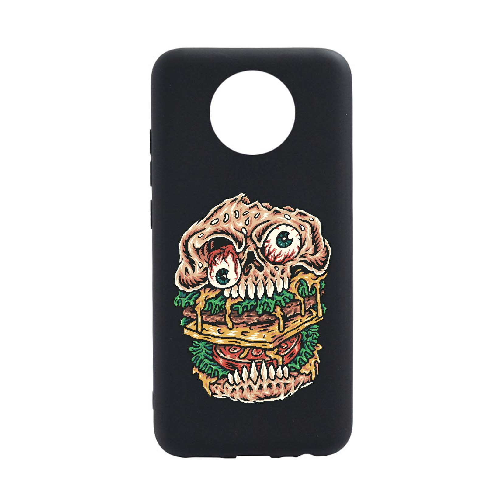 Husa Silicon Compatibila cu Nokia G20, Zomburger, rezistenta la uzura, anti-alunecare, B824