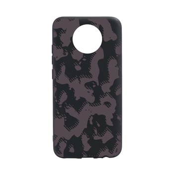 Husa Silicon Compatibila cu Nokia G20, Gray Camouflage, rezistenta la uzura, anti-alunecare, B810 Husa Silicon Compatibila cu Nokia G20, Gray Camouflage, rezistenta la uzura, anti-alunecare, B810