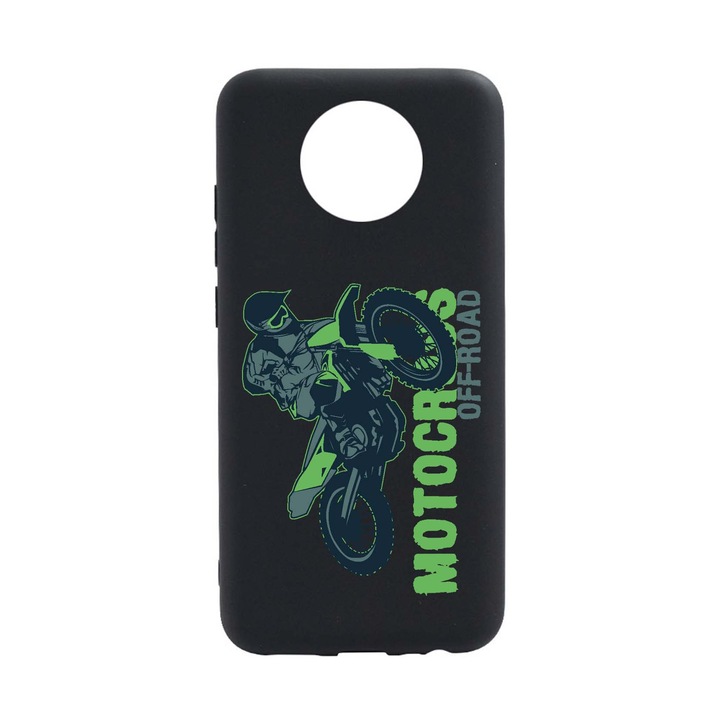 Силиконов капак Съвместим с Nokia C10, Motocross, износоустойчив, противоплъзгащ, B819