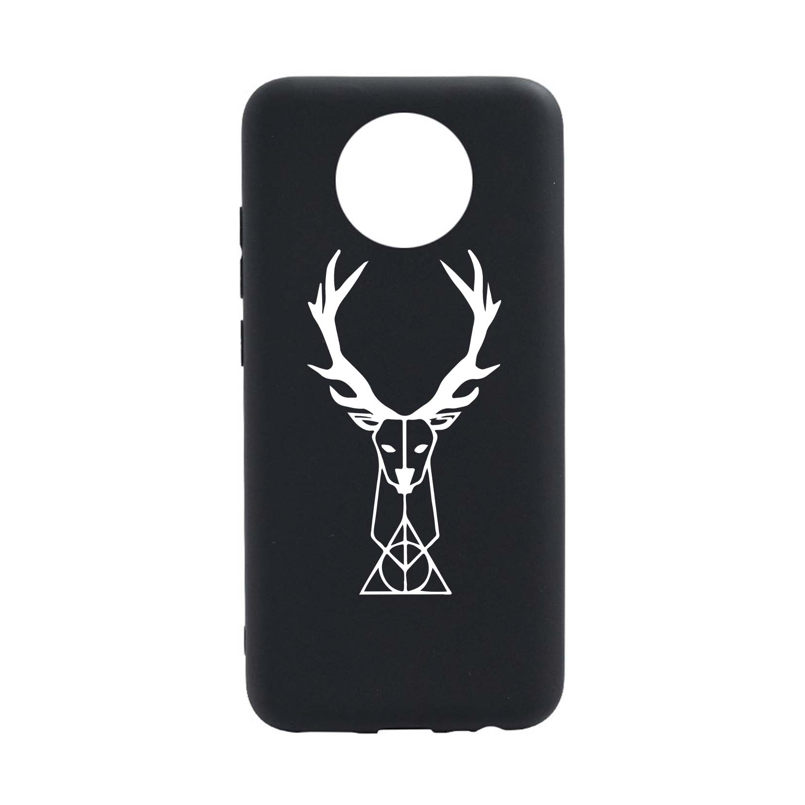 Husa Silicon Compatibila cu Nokia C10, Harry Potter Patronus Deer, rezistenta la uzura, anti-alunecare, B856
