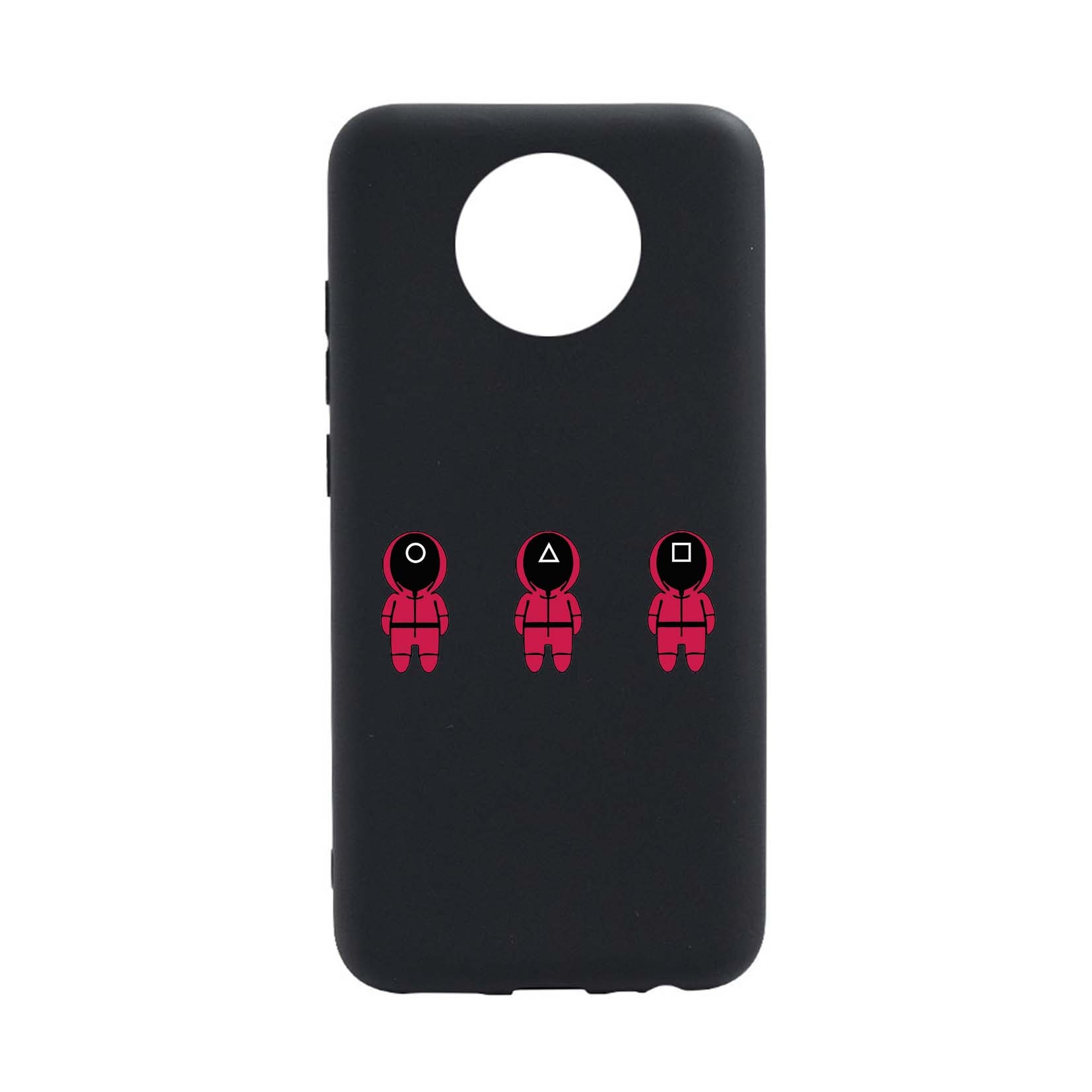 Husa Silicon Compatibila cu Nokia C10, Squid Game - Soldier Cartoon, rezistenta la uzura, anti-alunecare, B849