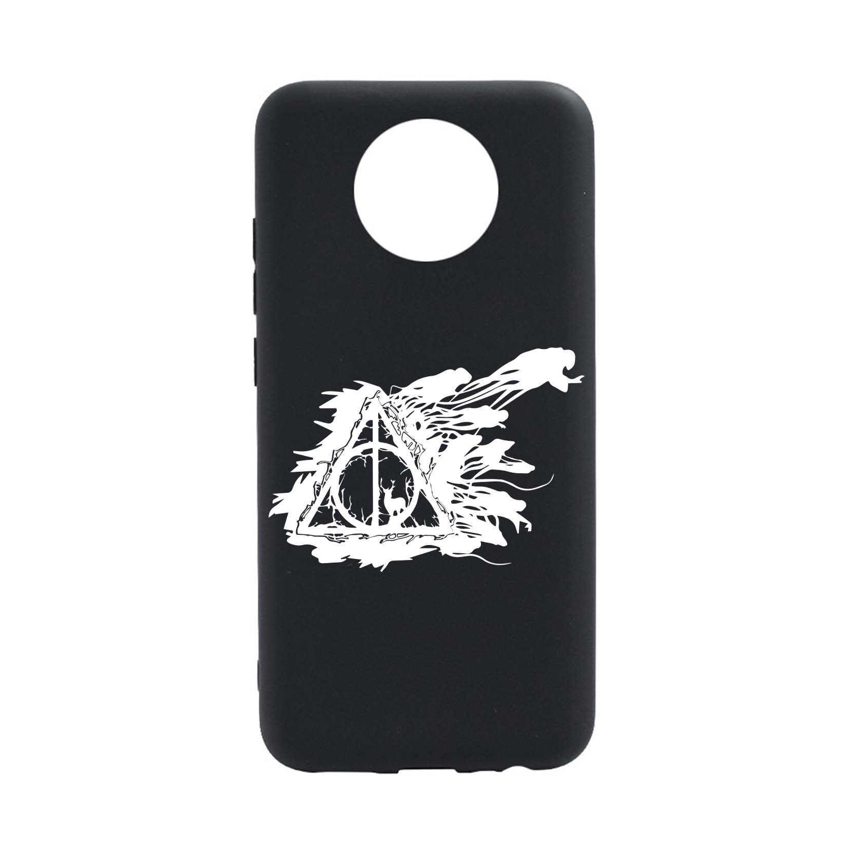 Husa Silicon Compatibila cu Nokia G50, Harry Potter Deathly Hallows, rezistenta la uzura, anti-alunecare, B854