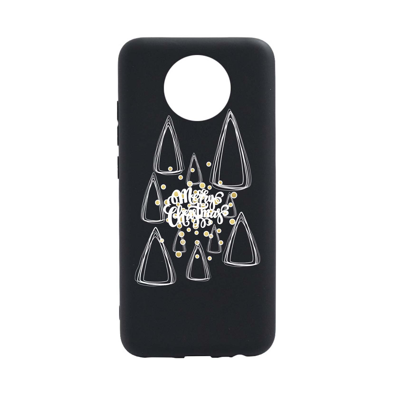 Husa Silicon Compatibila cu Nokia G50, Minimalist Merry Christmas, rezistenta la uzura, anti-alunecare, B870