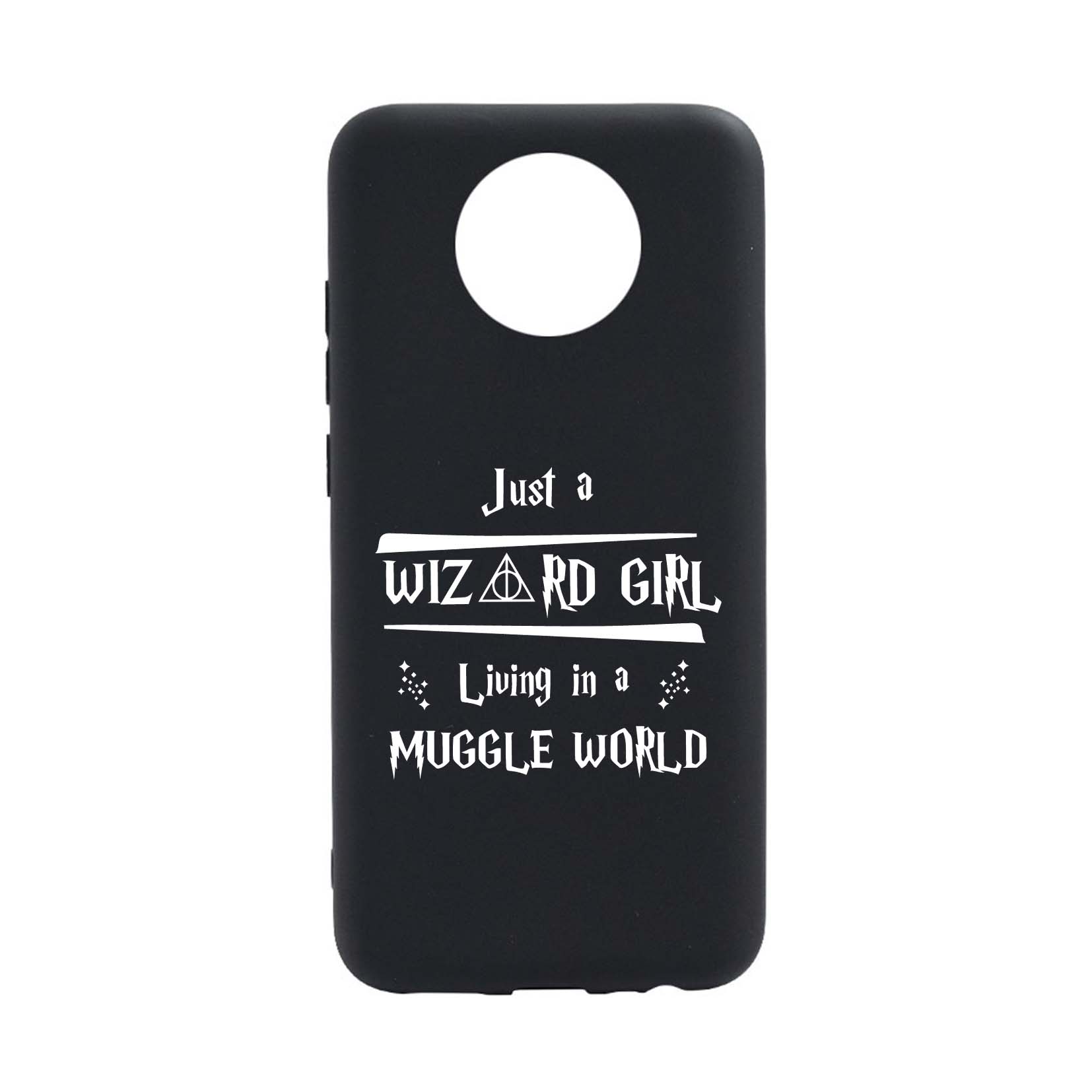 Husa Silicon Compatibila cu Nokia C20, Harry Potter Wizard Girl, rezistenta la uzura, anti-alunecare, B861