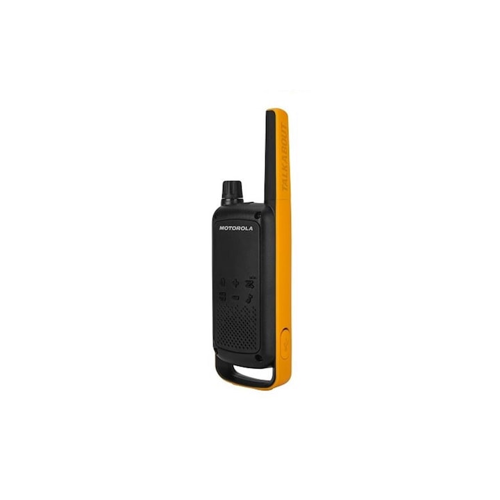 Statie radio Motorola Talkabout T82, negru-galben, 16 canale, 2 Walkie-Talkies