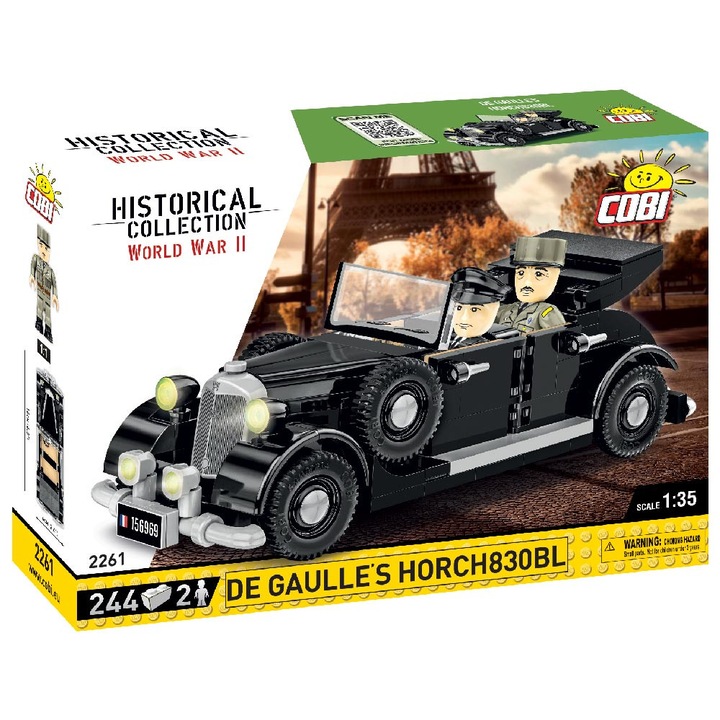 Set de Construit Horch 830Bl De Gaule, 244 piese