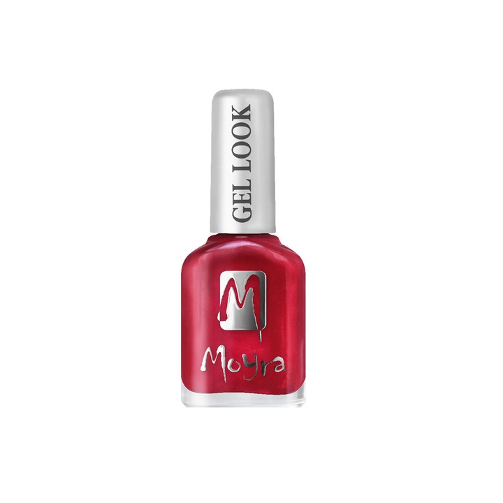 Lac de unghii Moyra Gel Look 12ml 922 Rosu