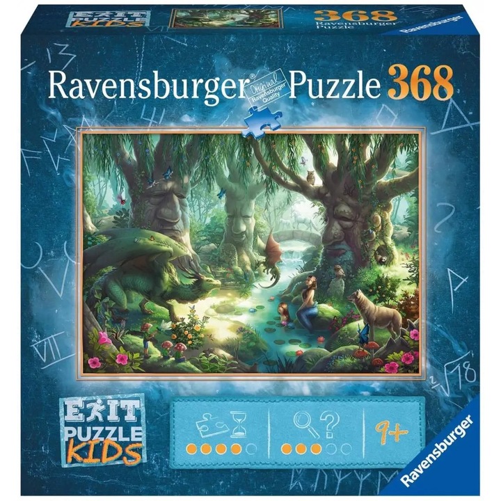 Ravensburger - Puzzle Puzzle EXIT: Magic Forest - 368 piese