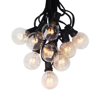 Ghirlanda luminoasa decorativa exterior, 4U®, 25 becuri, rezistenta la intemperii, interconectabila, 7,62 metru, lumina calda Ghirlanda luminoasa decorativa exterior, 4U®, 25 becuri, rezistenta la intemperii, interconectabila, 7,62 metru, lumina calda
