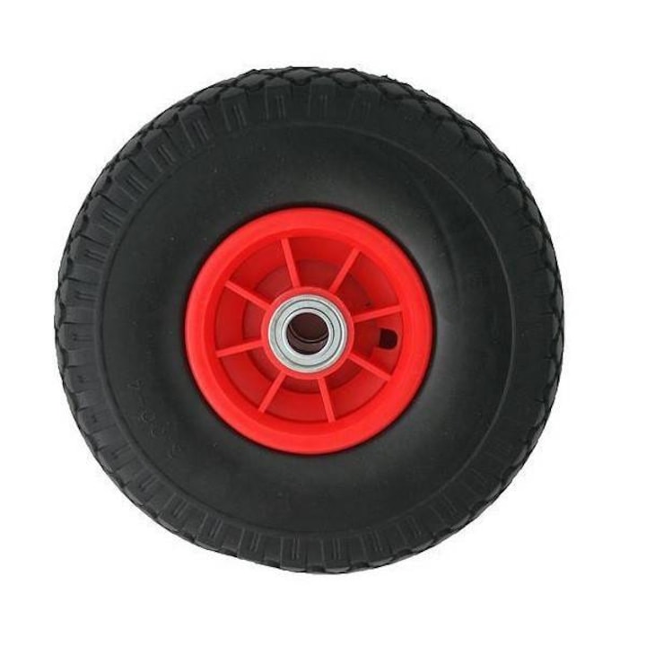 Масивно колело за колички Strend Pro HT2500 PU 3.00-4, с лагер