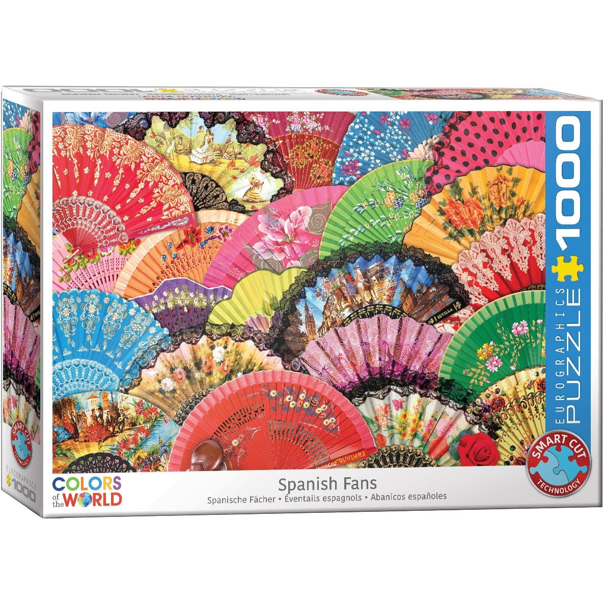 Puzzle Eurographics - Spanish Fans, 1.000 piese (6000-5636)
