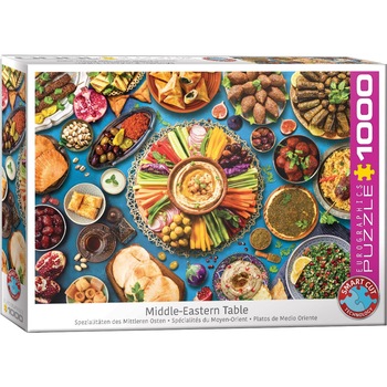 Puzzle Eurographics - Middle Eastern Table, 1.000 piese (6000-5617) Puzzle Eurographics - Middle Eastern Table, 1.000 piese (6000-5617)