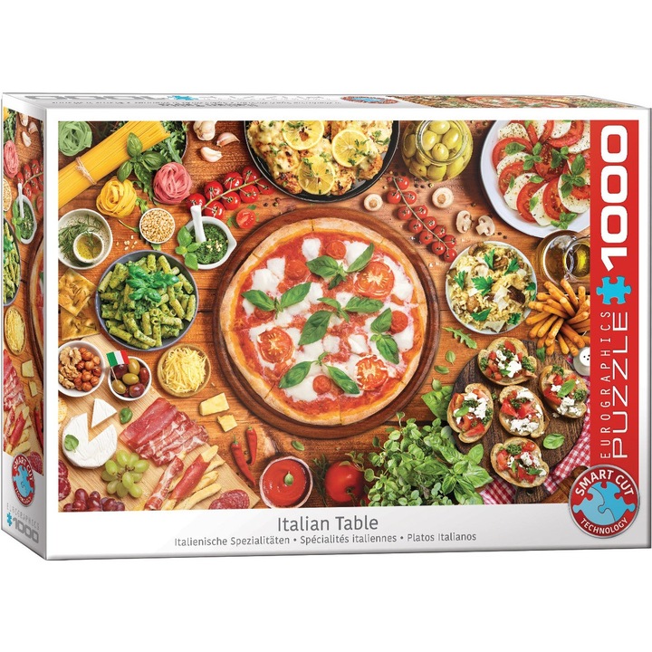 Puzzle Eurographics - Italian Table, 1.000 piese (6000-5615)