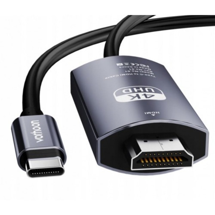 Адаптерен Кабел, Zenwire, USB-C 3.1 TYPE C КЪМ HDMI 4K MHL 200cm