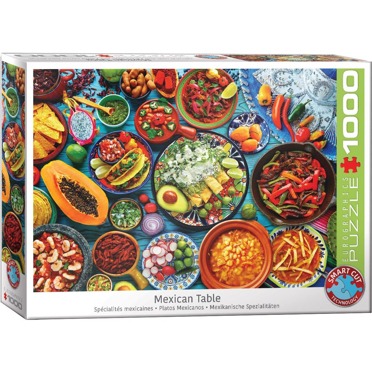 Puzzle Eurographics - Mexican Table, 1.000 piese (6000-5616)