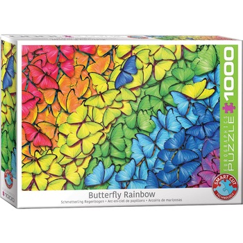 Puzzle Eurographics - Butterfly Rainbow, 1.000 piese (6000-5603) Puzzle Eurographics - Butterfly Rainbow, 1.000 piese (6000-5603)