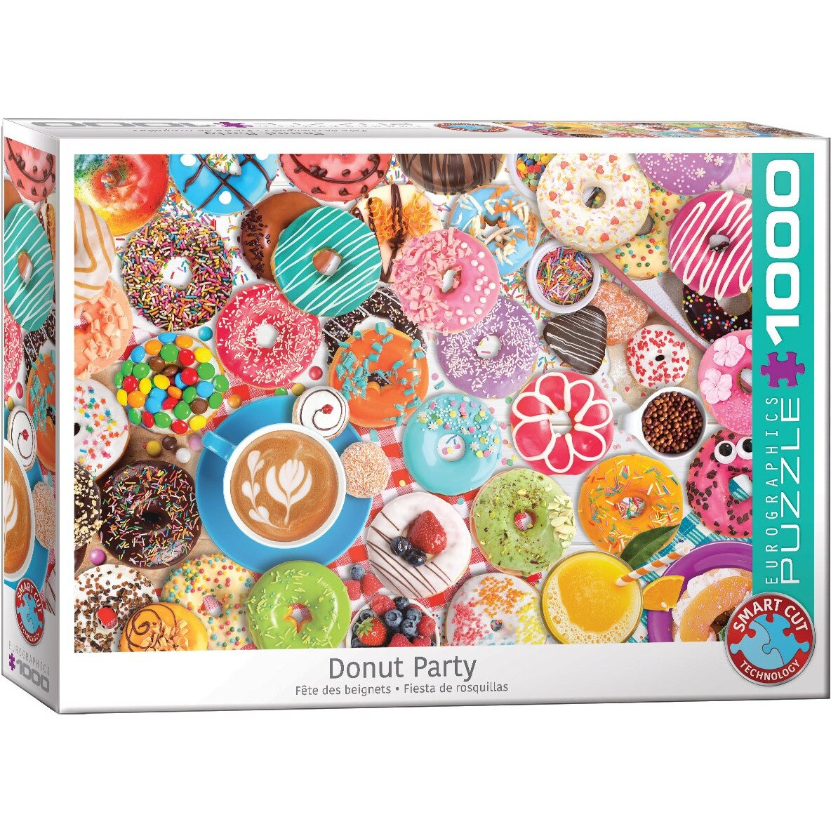 Puzzle Eurographics - Donut Party, 1.000 piese (6000-5602)