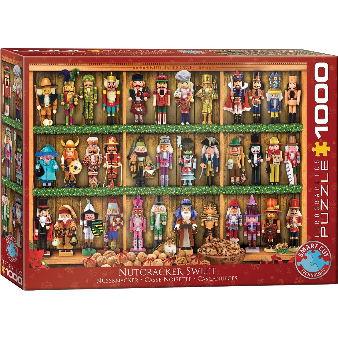 Puzzle Eurographics - Nutcracker Christmas, 1.000 piese (6000-5501)