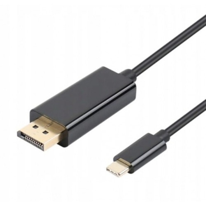 Адаптер Кабел MHL USB-C DisplayPort, Zenwire, за Macbook Pro Air и други, 4K 60HZ 1.8M Thunderbolt 3.0