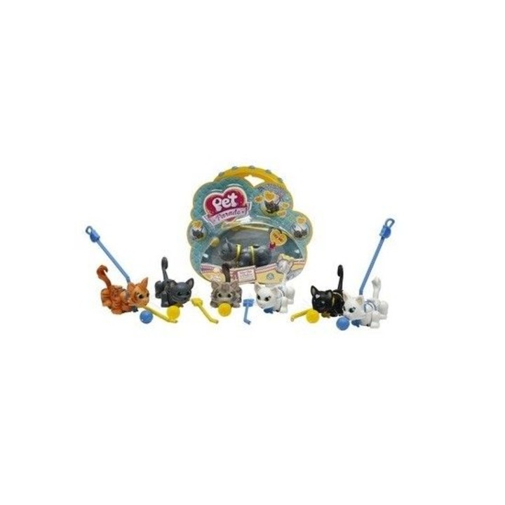 Pet Parade figurakészlet, Precious Games, Többszínű, 3 év +