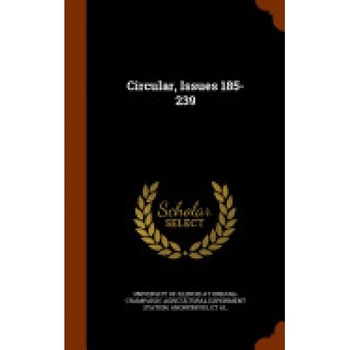 Circular, Issues 185-239 Circular, Issues 185-239