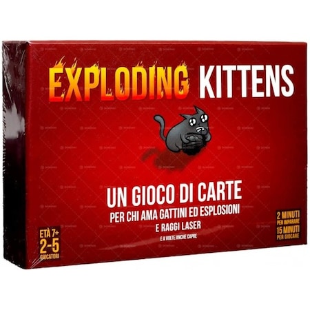 Játék Exploding Kittens, Robbanó cicák társasjáték - eMAG.hu