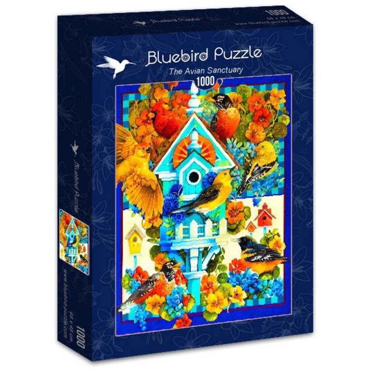 Пъзел 1000 части - Galchutt David: The Avian Sanctuary (Bluebird-Puzzle-70420)