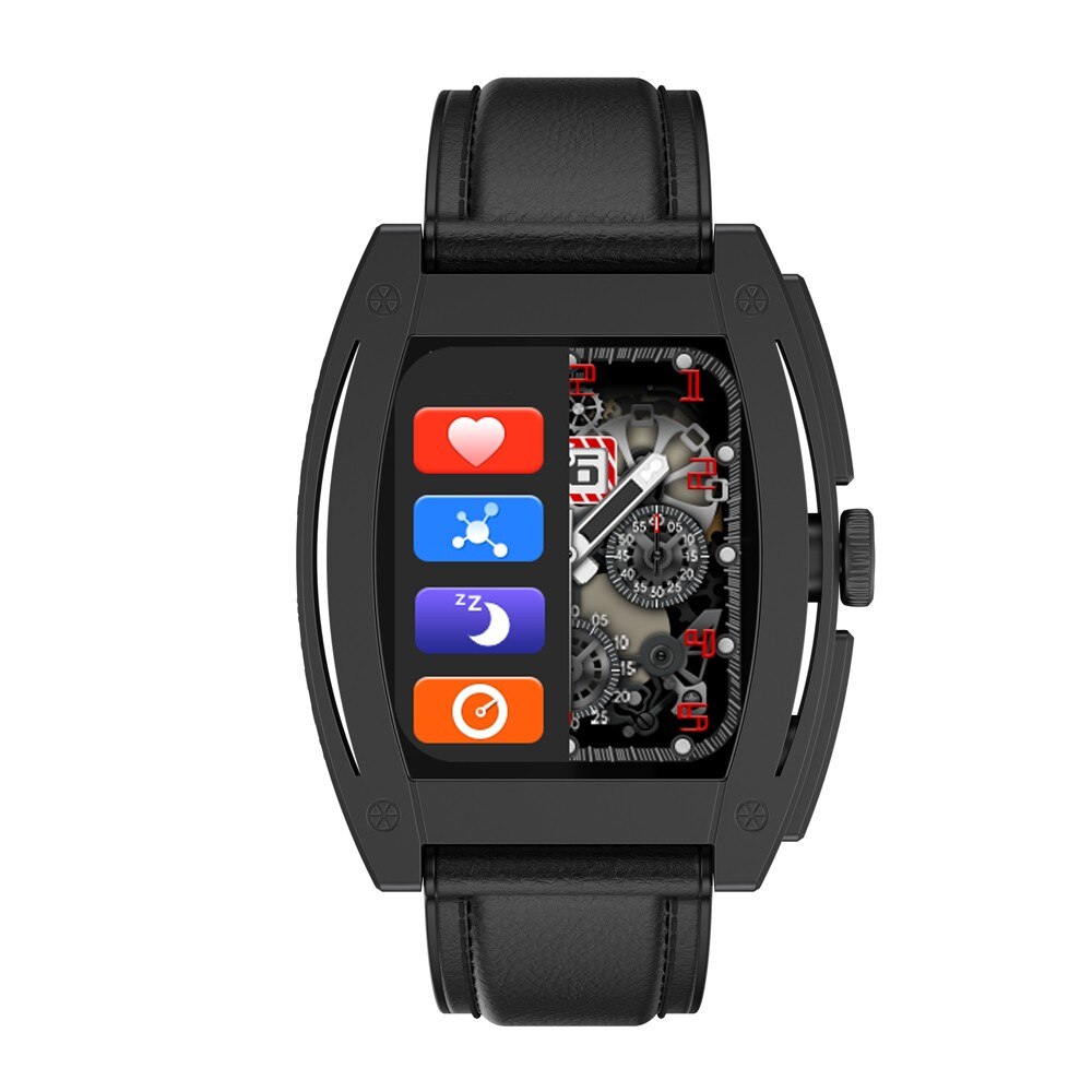 Smartwatch bluetooth 5.0, SoVogue, ecran tactil 1.57 inch, iOS si Android, 20 functii, tensiune, puls, oxigen, IP67
