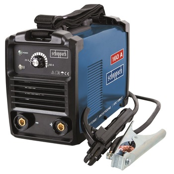 Aparat de sudura tip invertor WSE1100 Scheppach SCH5906603903, 20-160 A, 85 V Aparat de sudura tip invertor WSE1100 Scheppach SCH5906603903, 20-160 A, 85 V