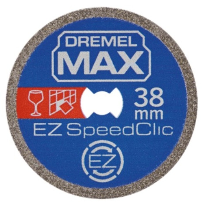 Disc diamantat diametru 38 mm, DREMEL S545DM EZ SpeedClic