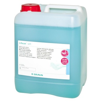 Lotiune pentru spalarea igenica a mainilor, BBraun, Lifosan Soft, 5L Lotiune pentru spalarea igenica a mainilor, BBraun, Lifosan Soft, 5L
