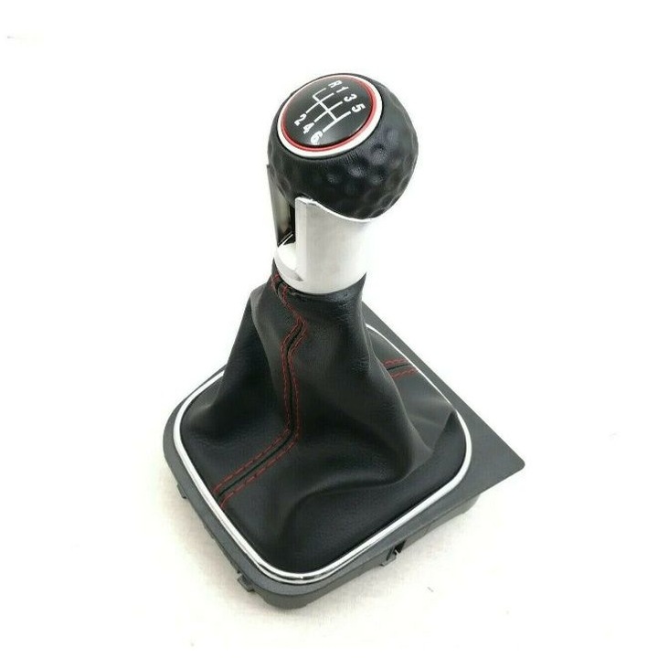 Volkswagen Golf 5 6 Jetta 3 EOS Scirocco Váltószoknya Váltógomb 6+R